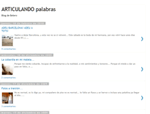 Tablet Screenshot of belero-articulandopalabras.blogspot.com