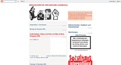 Desktop Screenshot of internationaler-sozialismus.blogspot.com