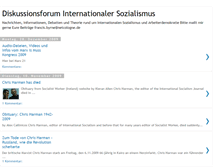 Tablet Screenshot of internationaler-sozialismus.blogspot.com