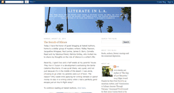 Desktop Screenshot of literateinla.blogspot.com