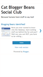 Mobile Screenshot of catbloggerbeanssocialclub.blogspot.com