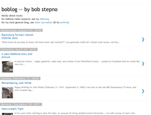 Tablet Screenshot of boblog.blogspot.com