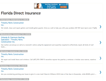 Tablet Screenshot of floridadirectinsurance.blogspot.com