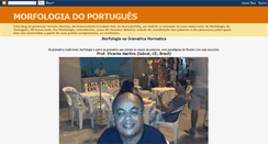 Desktop Screenshot of morfologia-do-portugues.blogspot.com