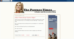 Desktop Screenshot of pawneetimes.blogspot.com