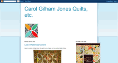 Desktop Screenshot of carolgilhamjones.blogspot.com