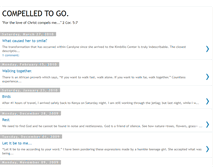 Tablet Screenshot of compelledtogo.blogspot.com