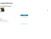 Tablet Screenshot of neezscollection.blogspot.com