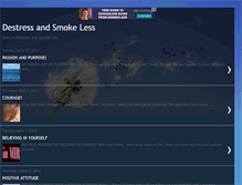 Tablet Screenshot of destressandsmokeless.blogspot.com