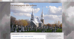 Desktop Screenshot of lacompagniedesarbres.blogspot.com