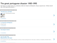 Tablet Screenshot of great-portuguese-disaster.blogspot.com