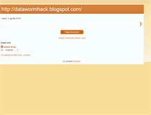 Tablet Screenshot of datawormhack.blogspot.com