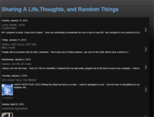 Tablet Screenshot of bloggingmylifeandthoughts.blogspot.com