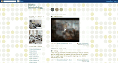 Desktop Screenshot of mariainteriorblogg.blogspot.com