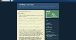 Desktop Screenshot of desdinovasuperstar.blogspot.com