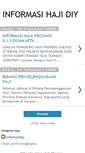 Mobile Screenshot of informasihaji-diy.blogspot.com