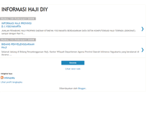 Tablet Screenshot of informasihaji-diy.blogspot.com