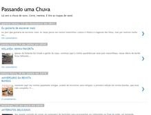 Tablet Screenshot of passandoumachuva.blogspot.com
