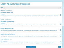 Tablet Screenshot of insurancein-usa.blogspot.com