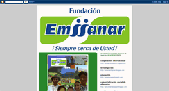 Desktop Screenshot of fundacionemssanar.blogspot.com