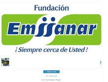 Tablet Screenshot of fundacionemssanar.blogspot.com