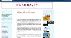 Desktop Screenshot of hijabhaven.blogspot.com