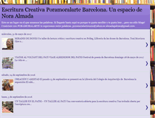 Tablet Screenshot of escrituracreativaporamoralarte.blogspot.com