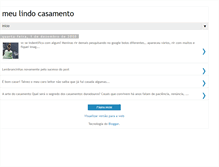 Tablet Screenshot of meulindocasamento2011.blogspot.com