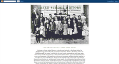 Desktop Screenshot of greenschoolhistory.blogspot.com