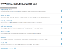 Tablet Screenshot of html-kodun.blogspot.com