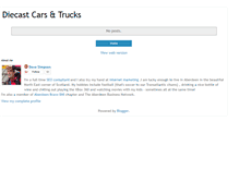 Tablet Screenshot of diecastcarstruck.blogspot.com