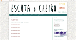 Desktop Screenshot of escutaocheiro.blogspot.com