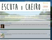 Tablet Screenshot of escutaocheiro.blogspot.com