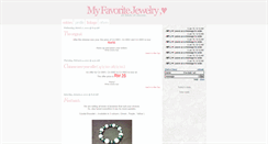 Desktop Screenshot of myfavoritejewelry.blogspot.com