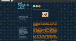 Desktop Screenshot of los5postulados.blogspot.com