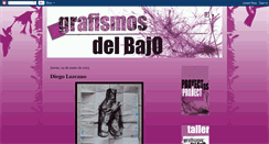 Desktop Screenshot of grafismosdelbajo.blogspot.com