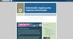 Desktop Screenshot of funformobile-ringtones.blogspot.com