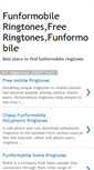 Mobile Screenshot of funformobile-ringtones.blogspot.com