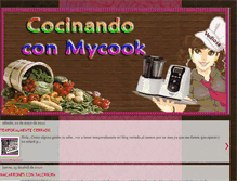 Tablet Screenshot of cocinandoconmycook.blogspot.com