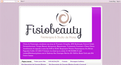 Desktop Screenshot of fisiobeauty.blogspot.com