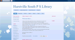 Desktop Screenshot of hurstvillesouthpslibrary.blogspot.com