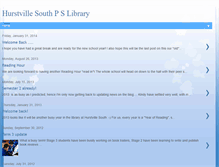 Tablet Screenshot of hurstvillesouthpslibrary.blogspot.com