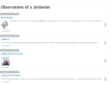Tablet Screenshot of jordanian-observations.blogspot.com