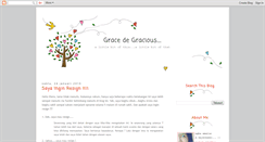 Desktop Screenshot of gracedegracious.blogspot.com