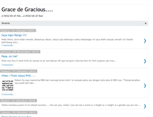 Tablet Screenshot of gracedegracious.blogspot.com