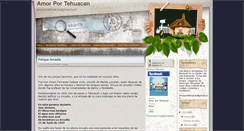 Desktop Screenshot of amorportehuacan.blogspot.com