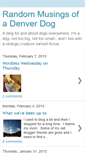 Mobile Screenshot of deefor-denverdog.blogspot.com