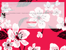 Tablet Screenshot of cherryblossomdoula.blogspot.com