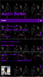 Mobile Screenshot of justinbieber-rocku.blogspot.com