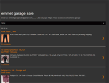 Tablet Screenshot of emmetgaragesales.blogspot.com